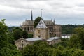 ARUNDEL, ENGLAND, UK Ã¢â¬â AUGUST 11 2018: View of The Parish and Priory Church of Saint Nicholas